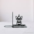 thumbnail image 3 of Glowneon Personalized French Bulldog Bookend Metal Art, Book End Sign, 3 of 5
