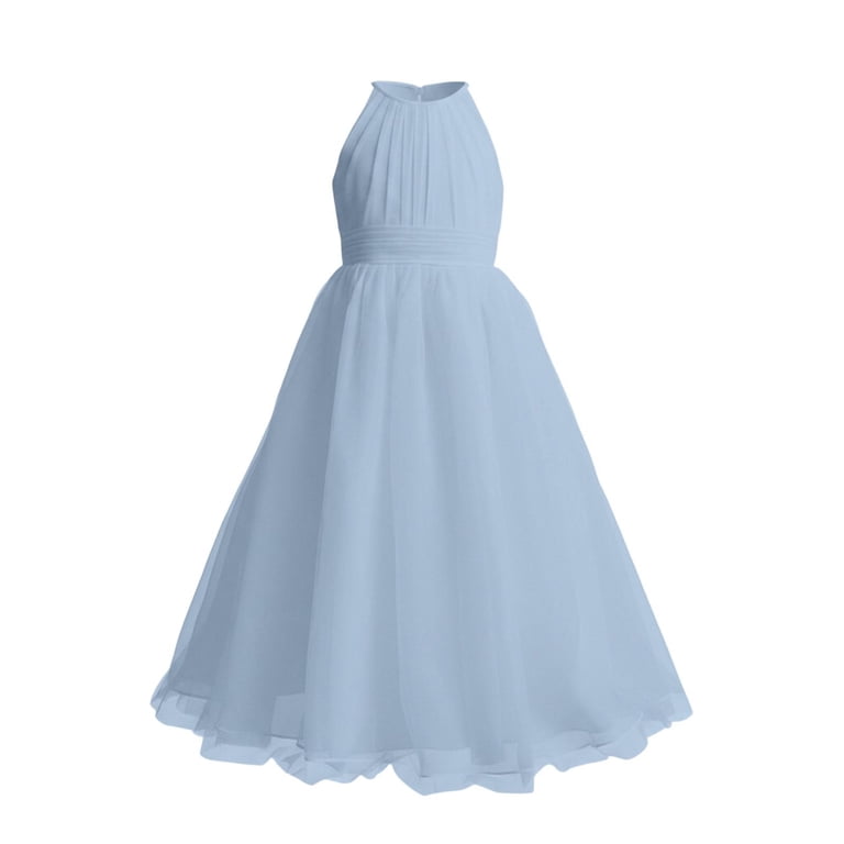 bridesmaid dresses for 2 year olds Light blue flower girl dress, Toddler ball gown, Satin girl dresses, Baby wedding dress, Toddler birthday dress, Junior bridesmaid dress