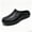 Black, variant on Mules for Men Rubber Sole Lightweight Non Slip Waterproof Work Clogs Comfortable Slip on Shoes for Kitchen Indoor Outdoor