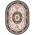 thumbnail image 2 of Safavieh Chelsea Patton Floral Area Rug, Ivory/Black, 4'6" x 6'6" Oval, 2 of 11