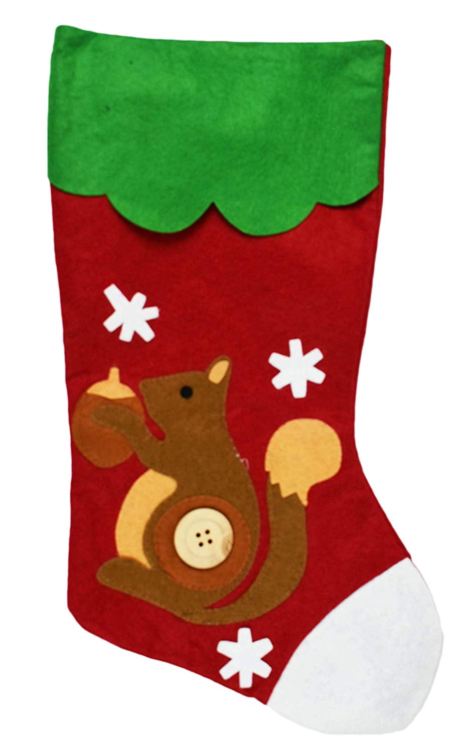 Black Duck Brand 18" Felt Holiday Stockings - Set of 4 - Perfect for Holiday Decor! (12 Stockings)
