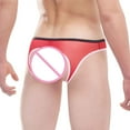 thumbnail image 6 of Sngxgn Stretch Mens Boxer Briefs Mens Underwear(Red,XL), 6 of 6