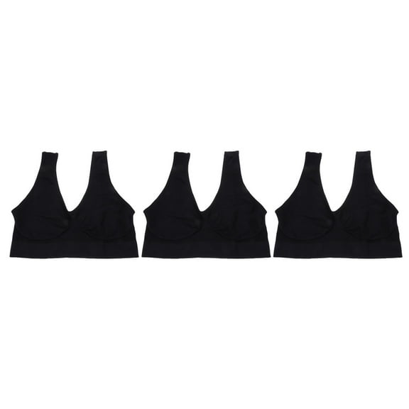 Raindrops Workout Clothes for Women Seamless Wirefree Yoga 3Pcs