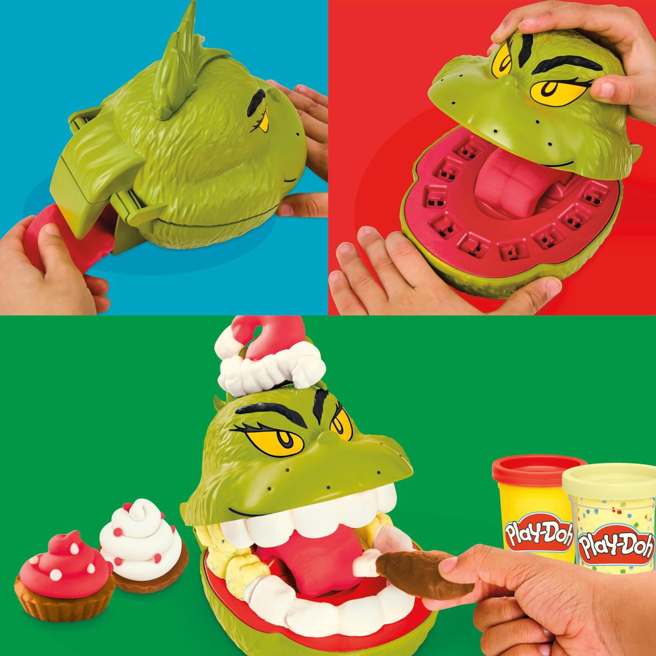Play-Doh Dr. Seuss Grinchmas Feast Toy, Arts & Crafts for Kids 3+