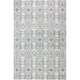 thumbnail image 1 of Bashian S185-IVGY-2.6X8-ST270 Bashian Chelsea Collection Moroccan Contemporary 100 Percent Wool Hand Tufted Area Rug, Ivory & Grey - 2 ft. 6 in. x 8 ft., 1 of 1