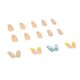 thumbnail image 4 of 24 Uds bailarina prensa en uñas brillantes uñas postizas largas ataúd uñas postizas artificiales cubierta completa uñas postizas para mujeres, 4 of 6