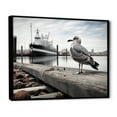 thumbnail image 2 of Designart "Port Port Of silence I" Nautical & Beach Floater Framed Canvas Art Print, 2 of 7