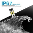 thumbnail image 5 of For Kia Soul 2010-2011 4x H4/9003 881 LED Headlight Fog Light Combo 6000K Bulbs High Power Lamps Easy Install, 5 of 12