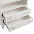 thumbnail image 6 of S-HOME Mid-century Modern Nightstand 2 Drawers Solid Wood Legs USB Ports & Outlets Bedside End Table - Elegant Storage Solution, 6 of 12