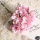 thumbnail image 5 of Bearachild 4 Uds. De tela natural para interiores con decoración de bajo mantenimiento, flores artificiales, decoración versátil para el hogar Decoración del hogar rosa claro violeta, 5 of 6
