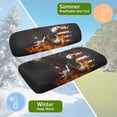 thumbnail image 5 of Uorisanigo Universal Golf Cart Seat Covers Lightweight Fit for EZGO TXT/RXV, Club Car Precedent - Golf Ball Print Club Car Accessories Suitable for All Seasons, 5 of 7