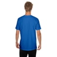 thumbnail image 2 of Men's New Era Royal Kansas City Royals  Oversized Throwback Distressed T-Shirt, 2 of 4
