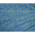 thumbnail image 4 of oneOone Polyester Lycra Blue Fabric Batik Craft Projects Decor Fabric Printed By The Yard 56 Inch Wide, 4 of 4