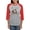 Heather/Red, variant on CafePress - Shakespeare Long Sleeve T Shirt - Womens Baseball Tee