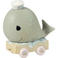 thumbnail image 3 of Precious Moments Birthday Train, Age 10, May Your Birthday Be Mammoth, Bisque Porcelain Figurine, 1 Each, 3 of 5