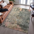 thumbnail image 6 of Addison Rugs Mayfield Premium Machine Washable Transitional Abstract Sage Rectangle Rug, 9' x 12', 6 of 6