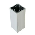 thumbnail image 3 of 40*40 wind tunnel radiator for high power heatsink fan mating wind tunnel heat dissipton circuit heat dissip segmented heat sink, 3 of 4