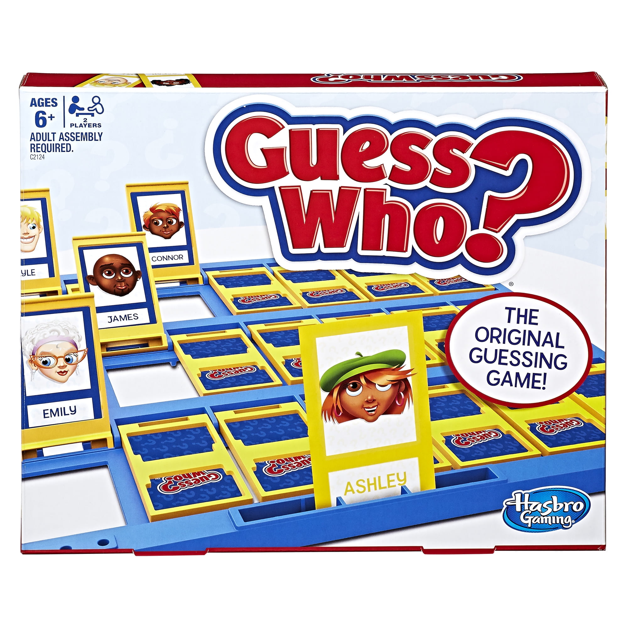 Classic Guess Who? - Original Guessing Game, Ages 6 and up - Walmart