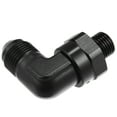 thumbnail image 6 of Unique Bargains 90 Degree 8AN Flare to 6AN ORB Port Male Fuel Pump Rail Adapter Swivel Fuel Fitting Adapters with O Ring, 6 of 6