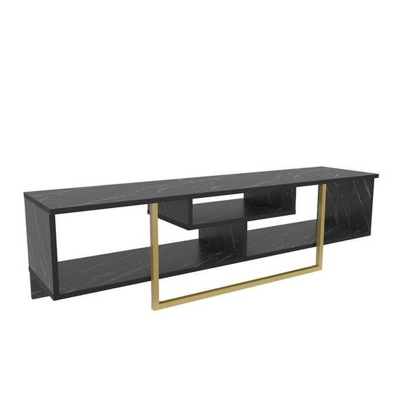 Decorotika Asal 59" Tv Stand - Bendire Gold