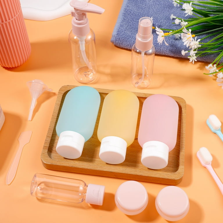 Silicone Travel Bottles for Toiletries TSA Approved Travel Containers Set  Portable Leak Proof Refillable Cosmetic Bottles - AliExpress