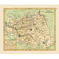 thumbnail image 2 of Robert 23x20 White Modern Wood Framed Museum Art Print Titled - Ile-de-France Brie Champagne France - Robert 1748, 2 of 4
