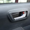 thumbnail image 5 of TINKI for Toyot@ Tacoma 2015 2016 2017 2018 2019 2020 2021 2022 Soft Carbon Fiber 3D Sticker Inner Handle Bowl Trim Interior Car Accessories, 5 of 7