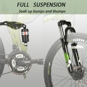 Folding Bike,26 Foldable Full Suspension Mountain Bike,21 Speed Bicycle Mens/womens Bicycle