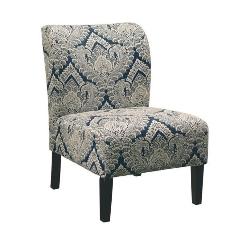 Signature Design by Ashley Honnally Blue Geometric Accent Chair