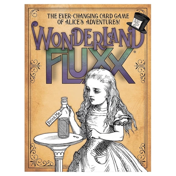 Juego de cartas Wonderland Fluxx - Aventura patas arriba en el País de las Maravillas
