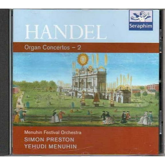 Georg Friedrich Händel Organ Concertos 2 Menuhin Festival Orchestra Simon Preston, Yehudi (CD)