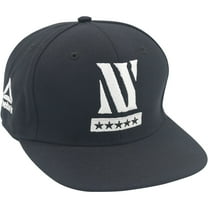 Reebok Mens Flat Brim Baseball Cap, Black, One Size