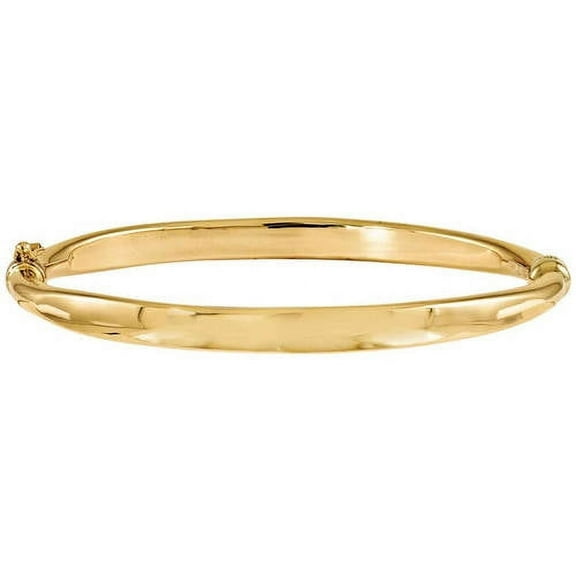 Primal Gold 14K Yellow Gold Hinged Bangle