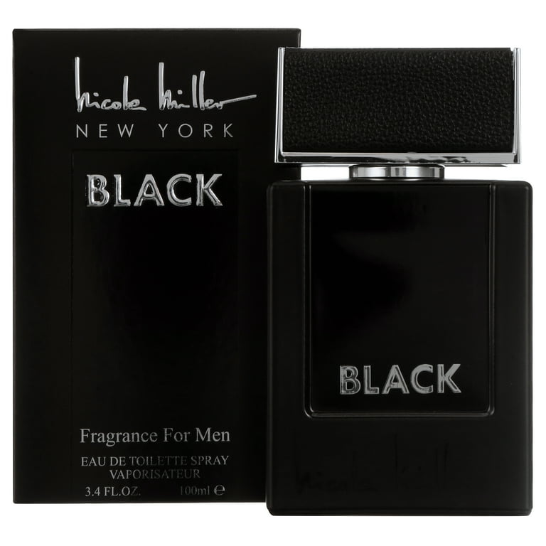 Nicole Miller Black by Nicole Miller for Men - 3.4 oz EDT Spray