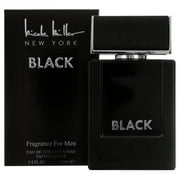 Nicole Miller Black Cologne for Men, 3.4 Oz