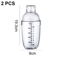 thumbnail image 2 of 2pcs Shaker Shaker con Gradation-Black Gradation Laser-530ml MFZFUKR CPB-DE-WX856-6, 2 of 5