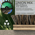 thumbnail image 3 of Lola Products Deck Scrub Brush, 9" x 3.5" Wide, Palmyra & PVC Bristles, 1 Count, 3 of 7
