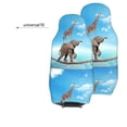 thumbnail image 6 of Sikiie Elephant Giraffe Car Seat Protector 2 Pack Car Seat Cushion Mat, Car Seat Covers for SUV, Truck, Van, 6 of 7