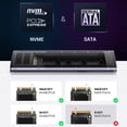thumbnail image 3 of Hard Drive Case 10Gbps Tool Free for 2230/2242/2260/2280 M.2 SSD (NVME With CC), 3 of 8