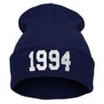 thumbnail image 2 of thinsony Unisex 1994 Pattern Hip Hop Knitting Cap Trendy Baseball Cap Multiple Colors, 2 of 2