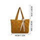 thumbnail image 3 of Bolsa de hombro acolchada de plumón para mujer, bolso de gran capacidad para trabajo, escuela, uso casual y desplazamiento diario, con correas ajustables., 3 of 6
