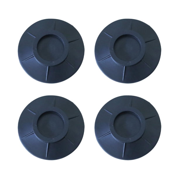 Matsuzay Almohadillas para lavadora con absorción de impacto, resistentes al agua, previenen el desplazamiento, ventosa, 4 Uds. Electrodomésticos Paquete de 4