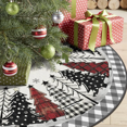 thumbnail image 1 of Falda Pie De Arbol Navideño Decoracion Copos Nieve 122cm Xtellar blanco, 1 of 4
