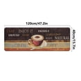 thumbnail image 3 of CHENMEI Coffee Kitchen Rug Set 2 Pieces Cushioned Anti Kitchen Floor Mats Comfort Standing Kitchen Mat Mat, 3 of 4