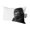 Black, White, Gray, variant on Chaise Lounge Headrest Pillow 2 Pack, Black Monkey Modern Waterproof Chair Pillows with Insert & Adjustable Elastic Strap for Beach Pool Recliner, Wildlife Nature Animals Watercolor Outdoor Pillow