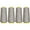GREY, variant on Threadart Polyester Serger Thread - 2750 yds 40/2 - Grey - 56 Colors Available - 4 Cone Bundle Pack