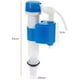 thumbnail image 4 of Válvula de bola suspendida Válvula de entrada de inodoro de plástico Artículos sanitarios Accesorios para tanques de agua Accesorios para inodoros kenally  WJ3934-00B, 4 of 6