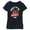 Navy Blue, variant on Girl's The Muppets The Animal Made it to the Naughty List  Graphic Tee Navy Blue X Small