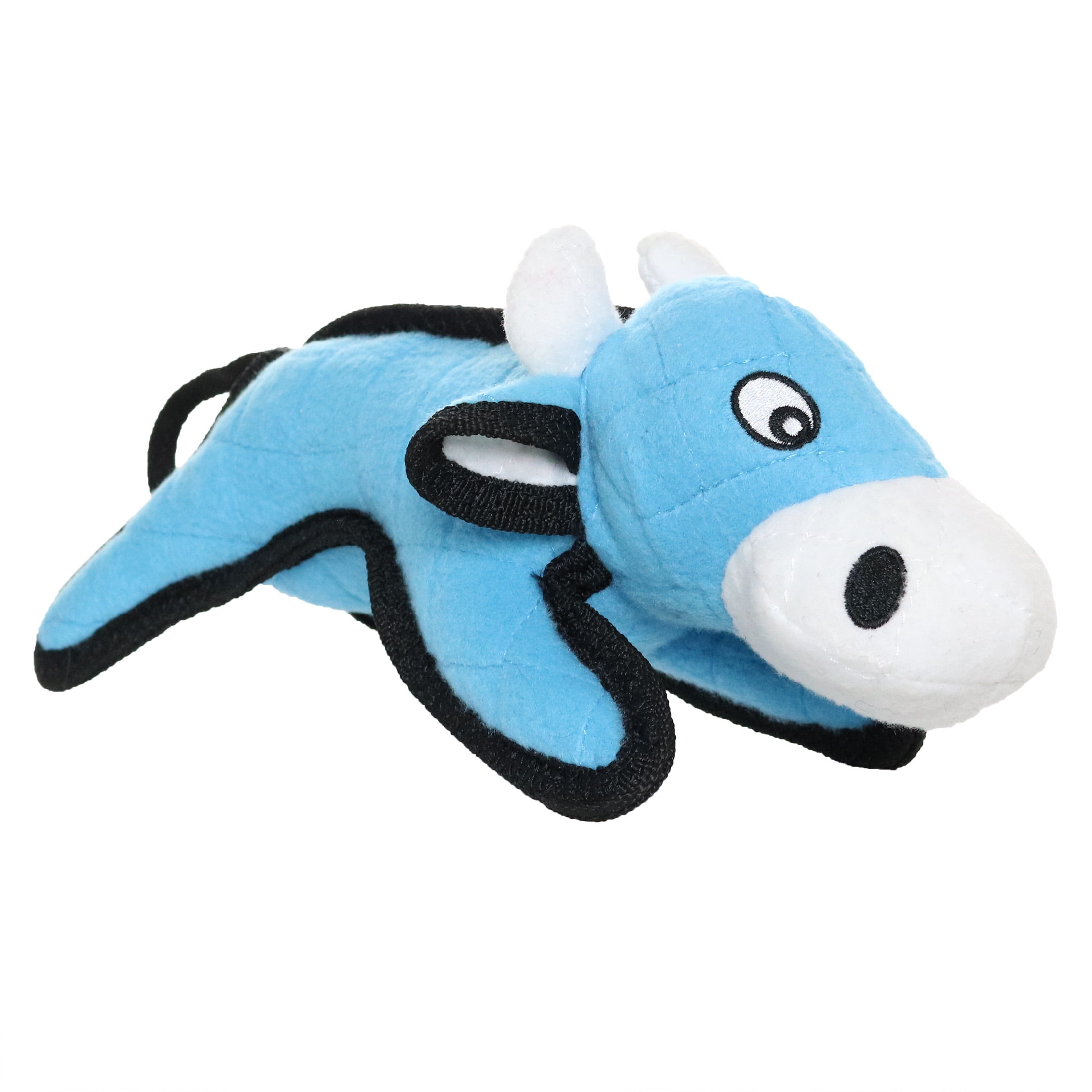 TUFFY® Jr Barnyard Cow, 2-Pack Durable Dog Toys