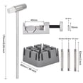 thumbnail image 2 of Unique Bargains Watch Band Link Pin Remover, Hammer Punch Pins Gray Strap Holder Watch Repair, 2 of 6